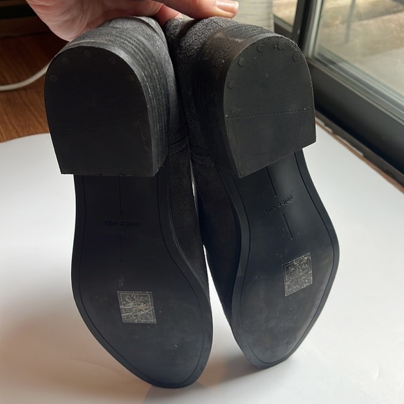 Tarah Gray Suede Dolce Vita Western Ankle Boots Women’s 9.5 - Picture 3 of 13